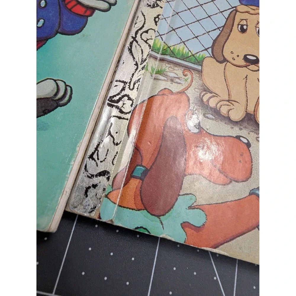 Golden Books Pound Puppies 1980s Pick‎ of the Litter & Problem Puppies lot 2